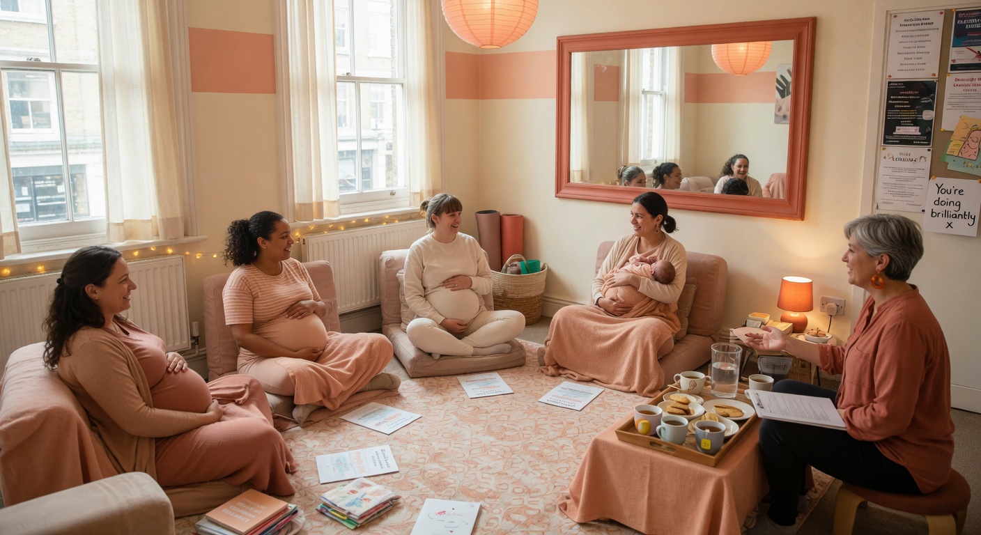 Antenatal and postnatal group class